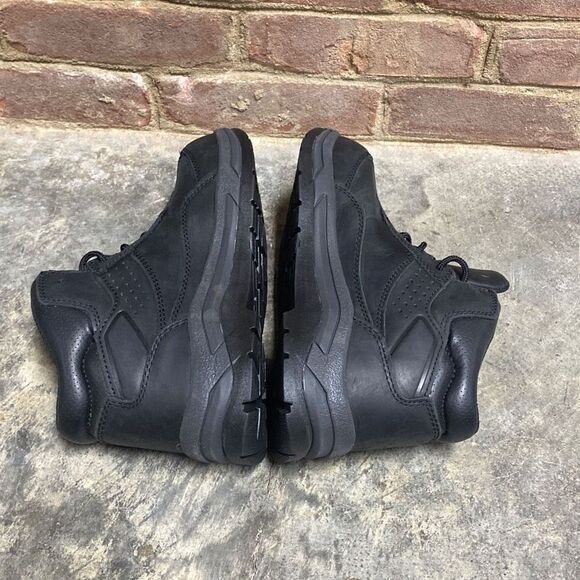 Red Wing Worx Black Leather Waterproof Lace Up Safety Toe Boot Size 8 NEW - Picture 6 of 9